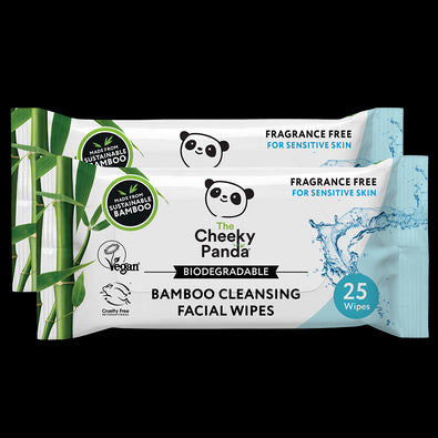 Facial Wipes Exclusive Bundle Unscented (2 packs)
