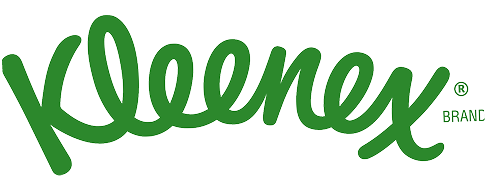 Kleenex logo green Kleenex logo green