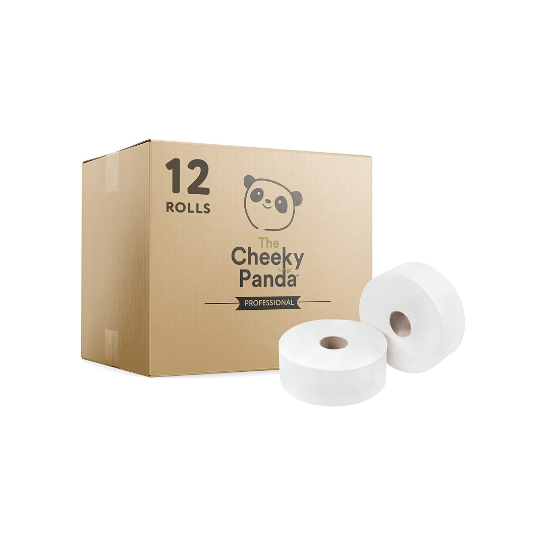 Bamboo Toilet Roll 12 Rolls of Bamboo Toilet Paper · Cheeky Panda UK