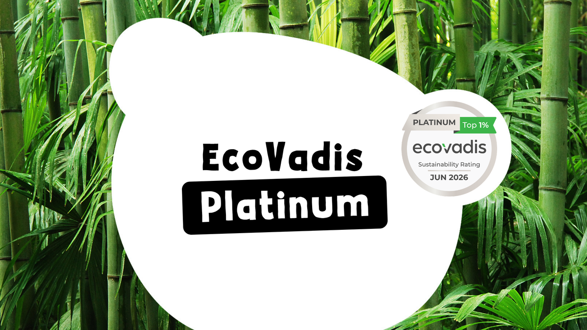 Cheeky Panda Achieves EcoVadis Platinum Rating | Top 1% Globally