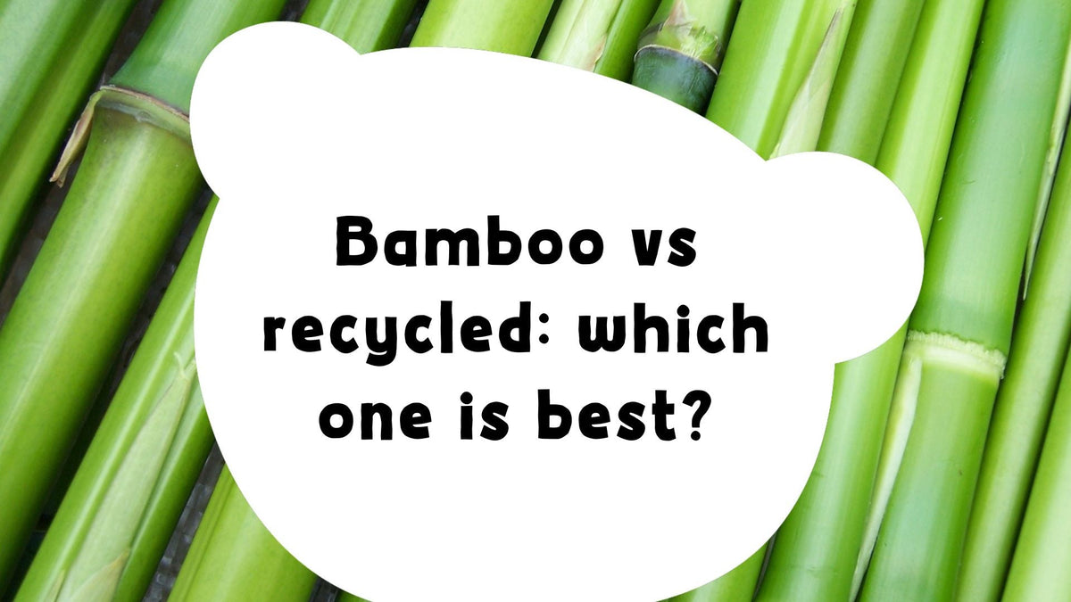 Bamboo vs recycled: Which is more sustainable?