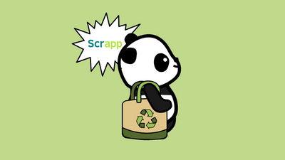 We are live on the recycling app, Scrapp, hurray!