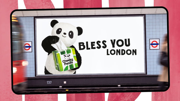 Bless You, London: Cheeky Panda Takes on Sneeze Season