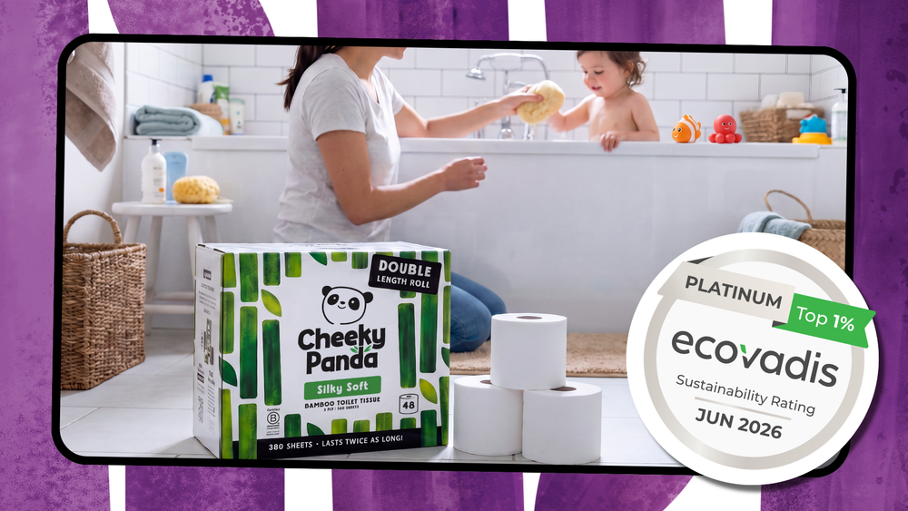 Cheeky Panda Achieves EcoVadis Platinum Rating | Top 1% Globally