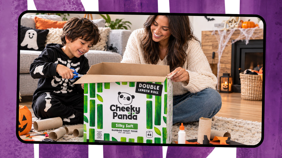 15 Ideas to Turn Empty Boxes into Halloween Magic: Easy DIY Costumes from Cheeky Panda Packaging