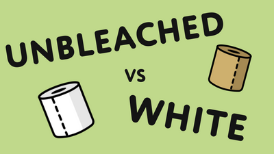 Unbleached Toilet Paper vs White Toilet Paper - what's the difference?