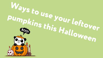 Ways to use your leftover pumpkins