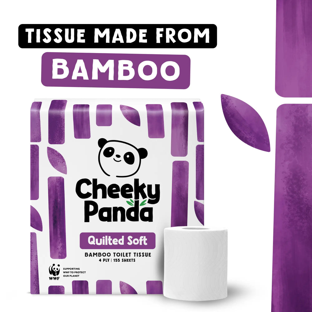 The Cheeky Panda Bamboo Toilet Roll Tissue Paper 9 Jamaica