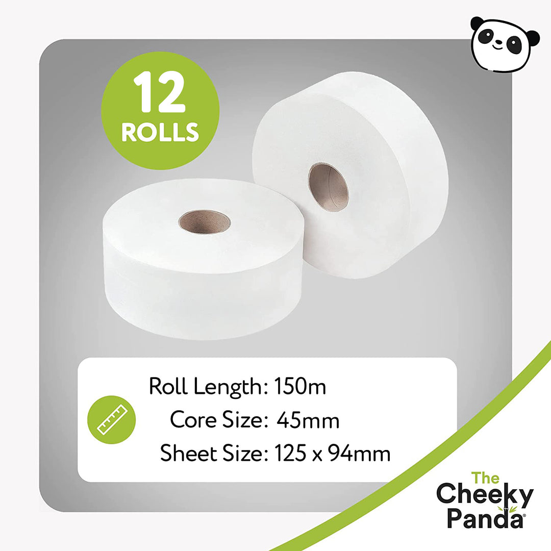 Bamboo 150m Mini Jumbo Roll - The Cheeky Panda