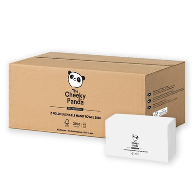 Z Fold Flushable Hand Towel: Biodegradable Towels That Work - The Cheeky Panda