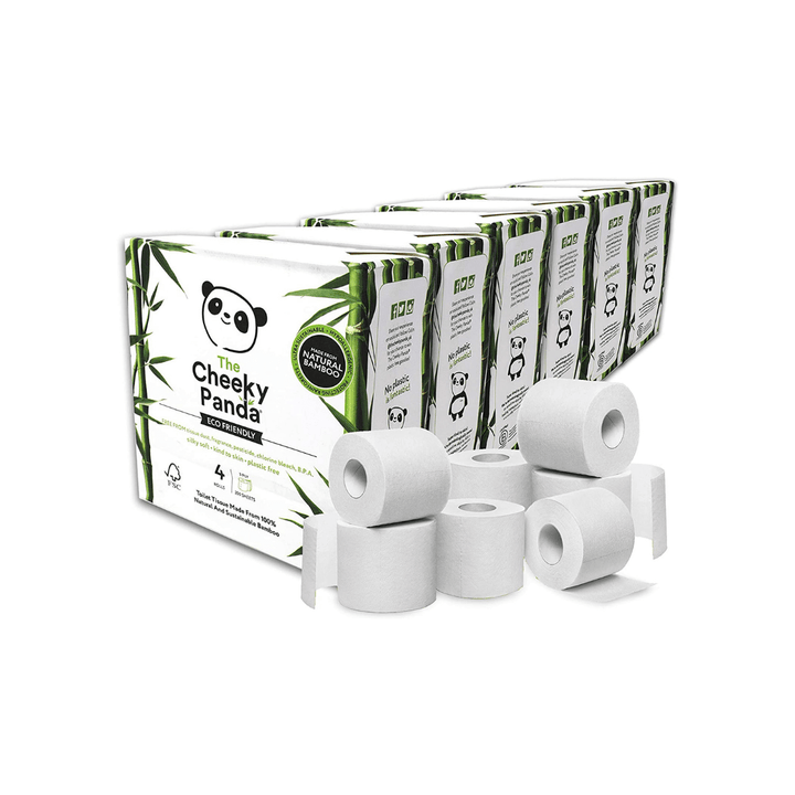 Silky Soft Bamboo Toilet Paper - The Cheeky Panda