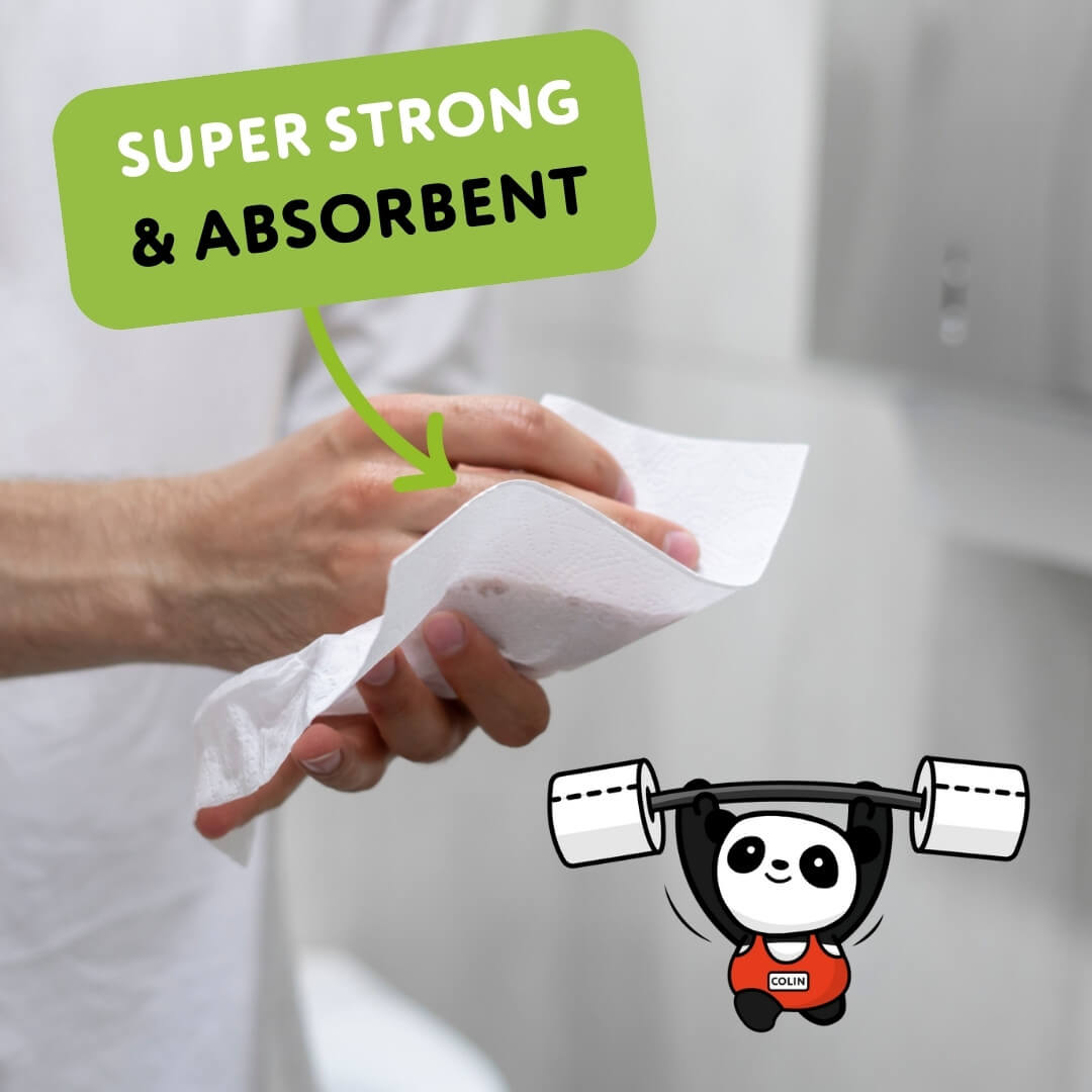 Z Fold Flushable Hand Towel: Biodegradable Towels That Work - The Cheeky Panda