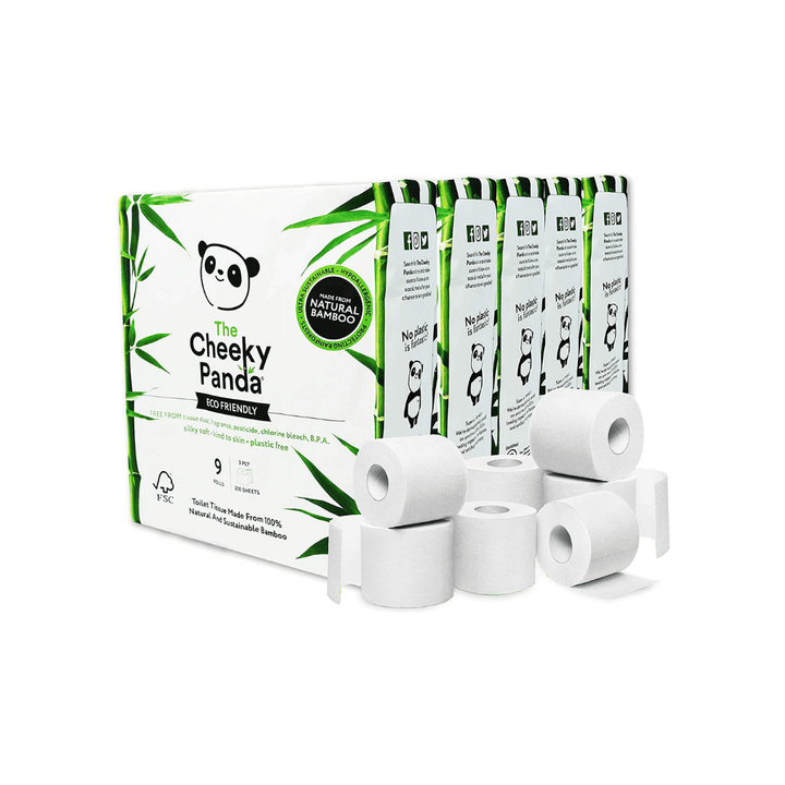 Silky Soft Bamboo Toilet Paper - The Cheeky Panda