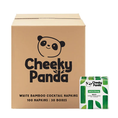 Bamboo Cocktail Napkins - Bulk (30 packs)