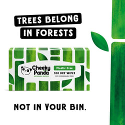 Trees belong in the forest and not your bin.