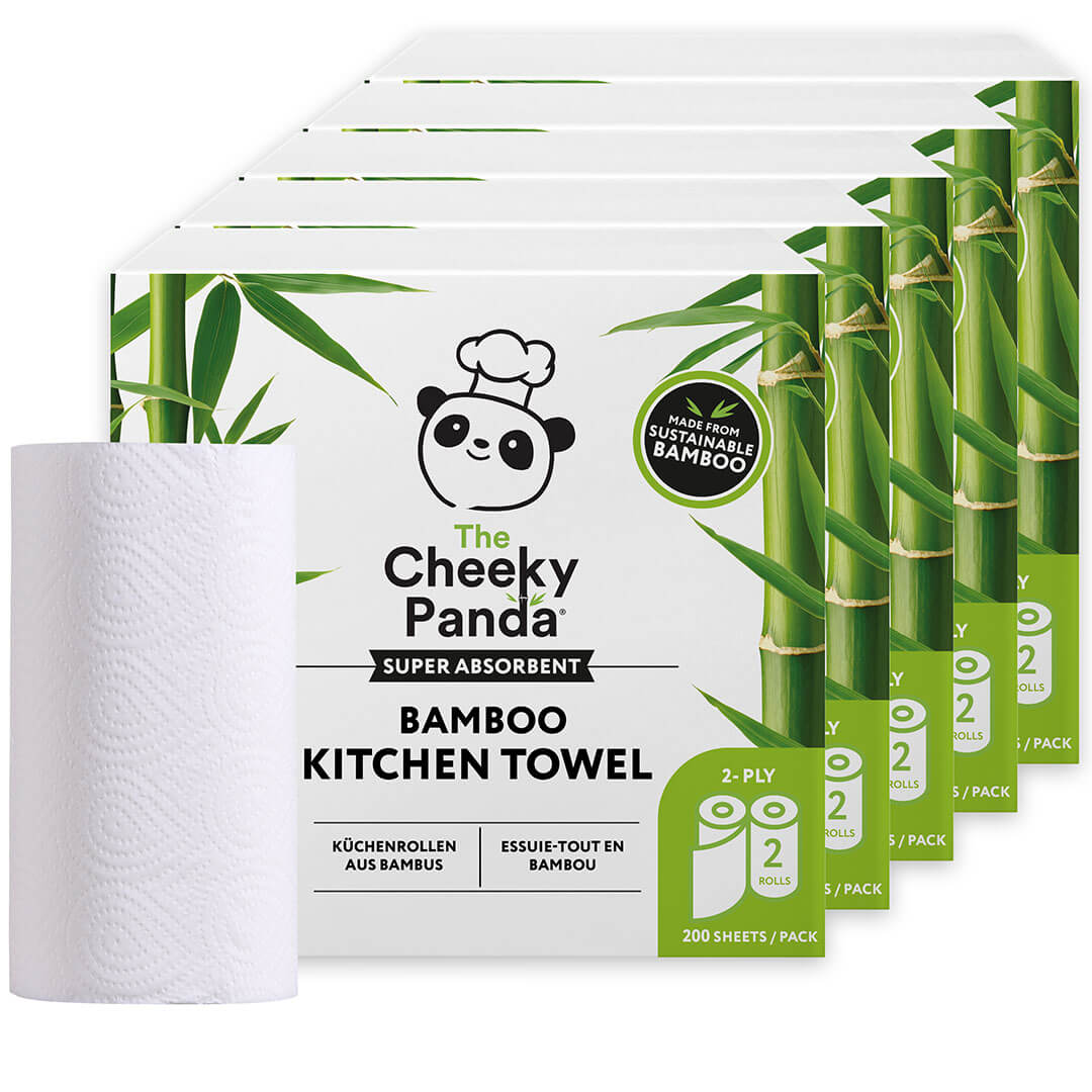 Sustainable Bamboo Kitchen Roll (10 Rolls)