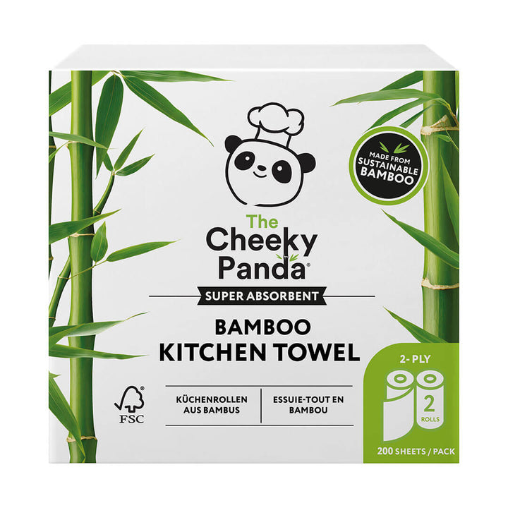 Sustainable Bamboo Kitchen Roll (10 Rolls)