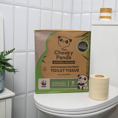 Bamboo Unbleached Quilted Toilet Paper 45 - The Cheeky Panda