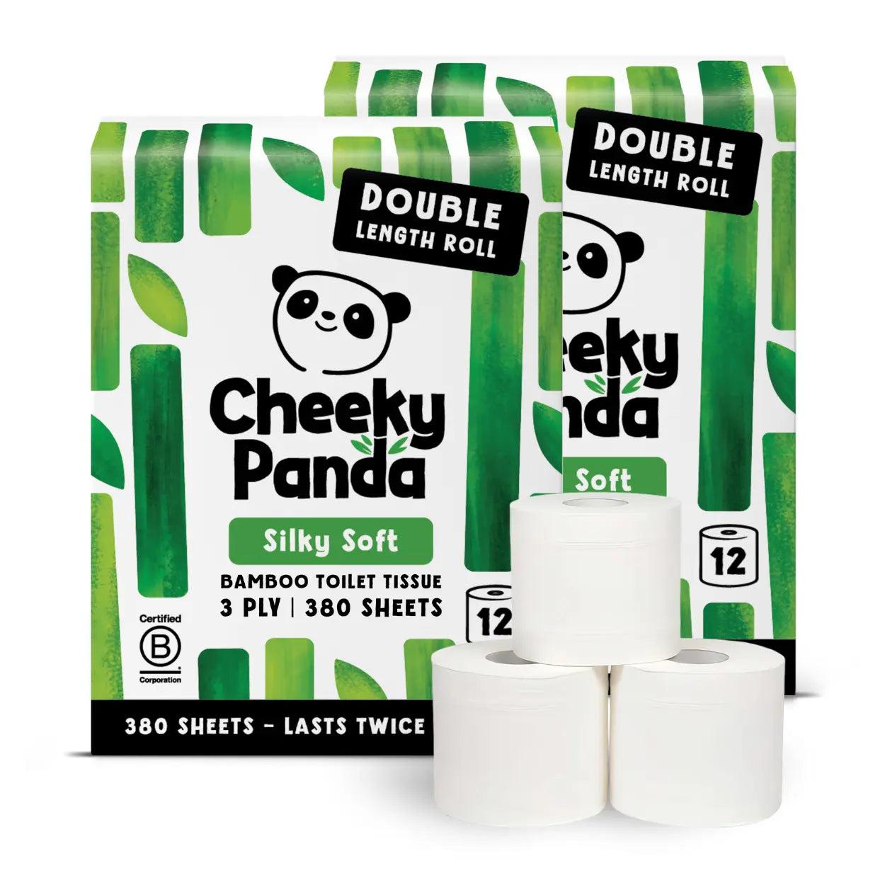 Double-Length Bamboo Toilet Paper