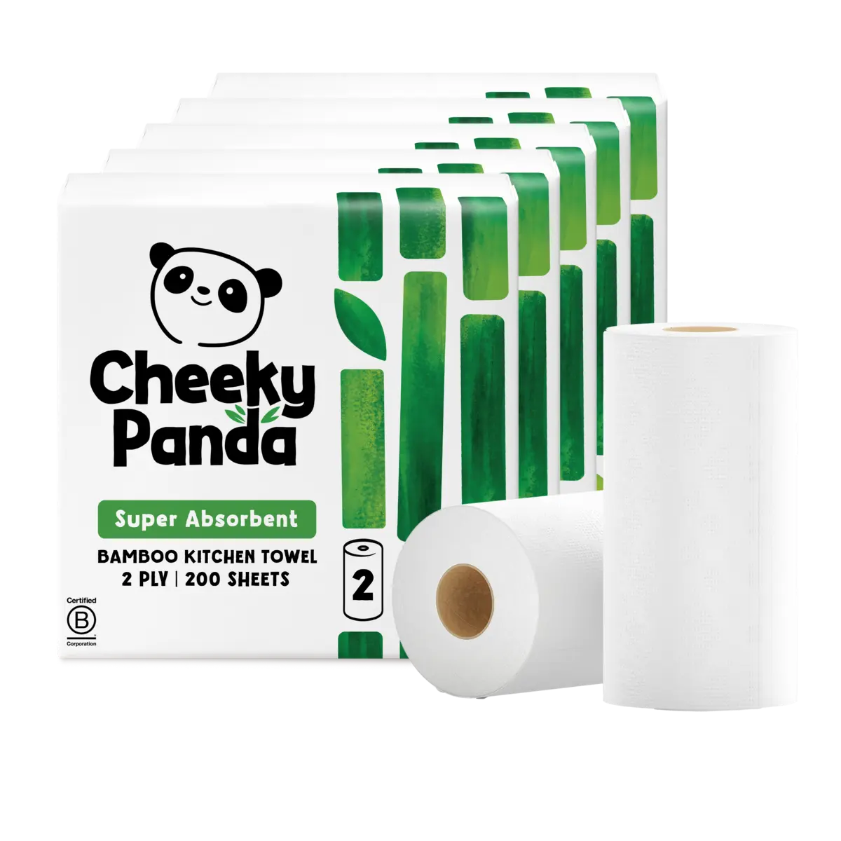Bamboo Kitchen Roll (10 or 4 rolls)