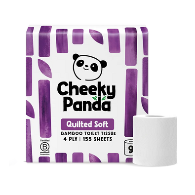 Quilted Soft Bamboo Toilet Paper (45 rolls)