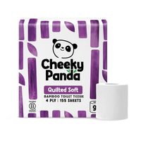 Quilted Soft Bamboo Toilet Paper (45 rolls)