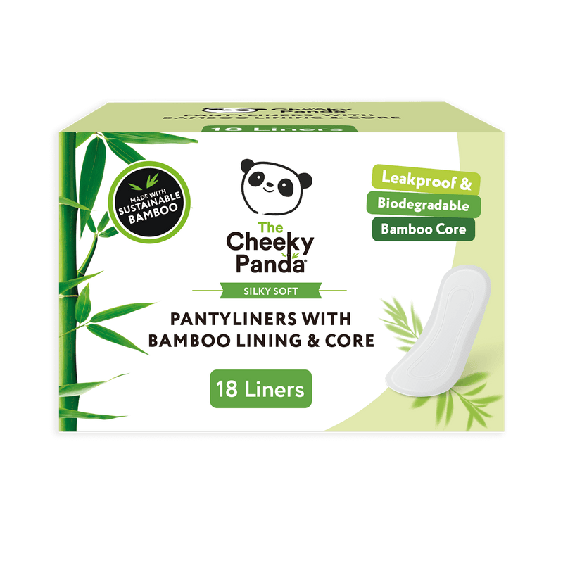 Panty Liners with Biodegradable Bamboo Lining & Core (Patent Pending)