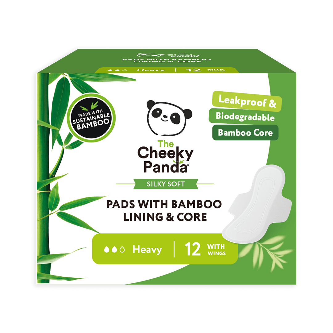 Period Pads with Biodegradable Bamboo Lining & Core (Patent Pending)