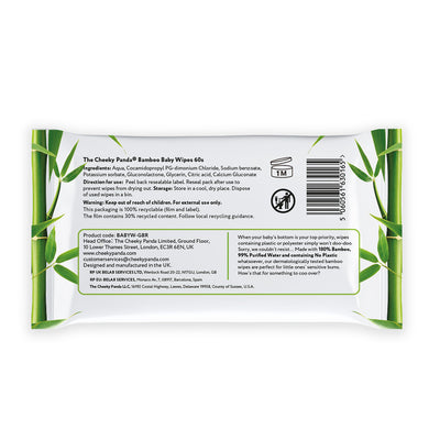 Biodegradable Baby Wipes (12 packs)