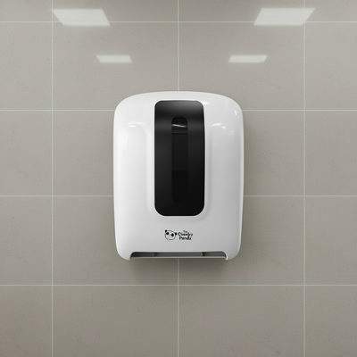  Dispenser in a bathroom 