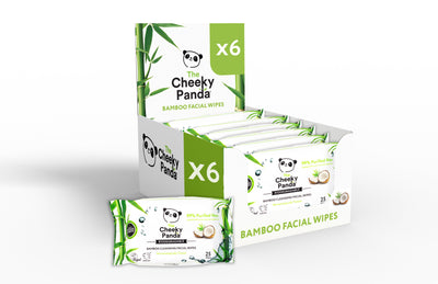 Bamboo Biodegradable Face Wipes (6 pack)