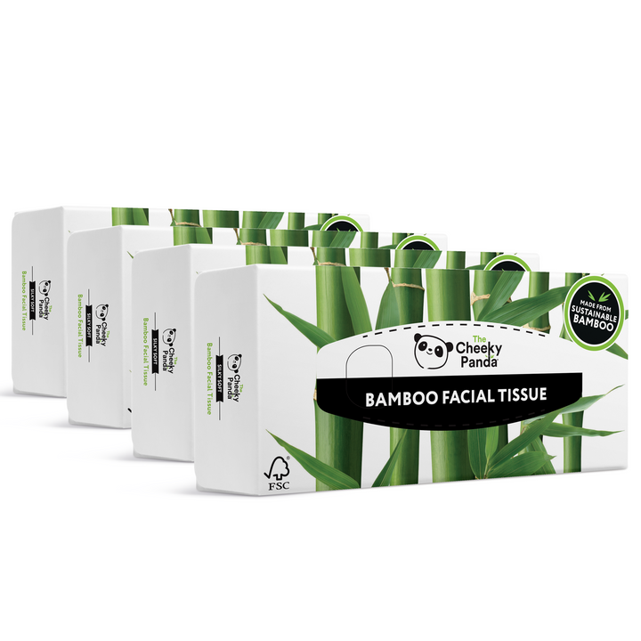 Flat Box Facial Tissues Exclusive Bundle (4 Boxes)