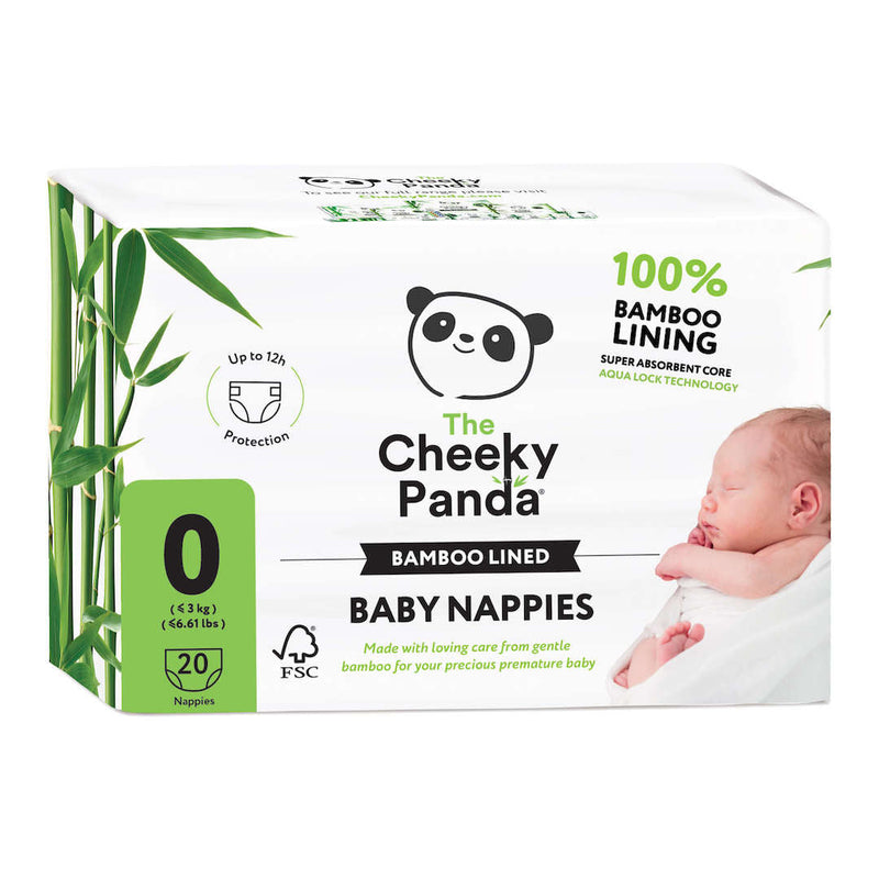Bamboo Nappies | 4 packs - The Cheeky Panda