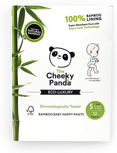 Bamboo Baby Nappy Pants (CLEARANCE) - Cheeky Panda