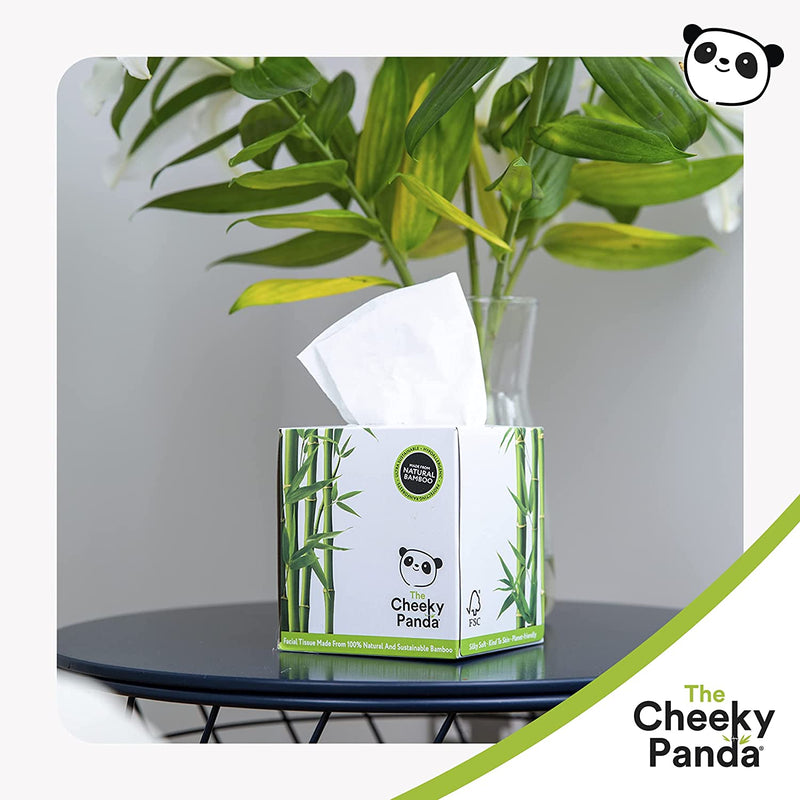 Cube Boxes of Tissues | 12 Boxes - Cheeky Panda