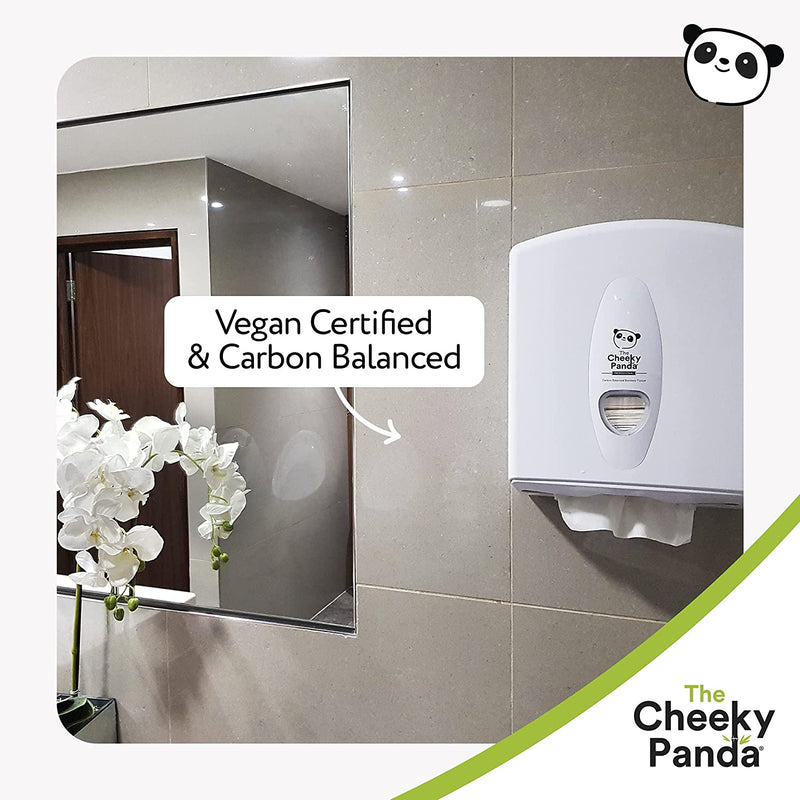 The Cheeky Panda bamboo towels are vegan certified and carbon balanced