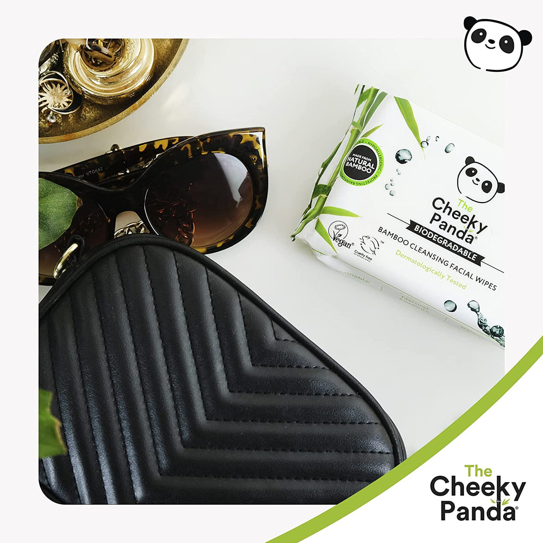 Biodegradable Facial Wipes | 24 Packs - Cheeky Panda