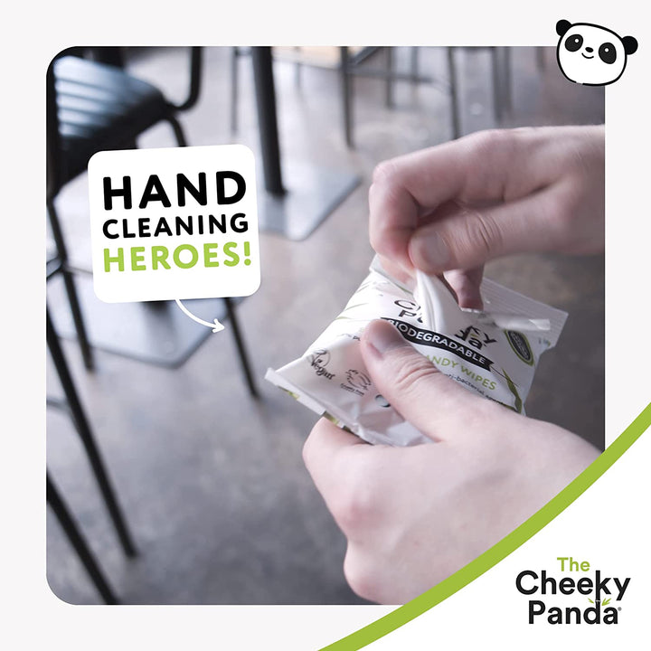 Biodegradable Handy Wipes - Cheeky Panda