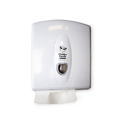 Dispenser for Z Fold Flushable Hand Towel - The Cheeky Panda UK