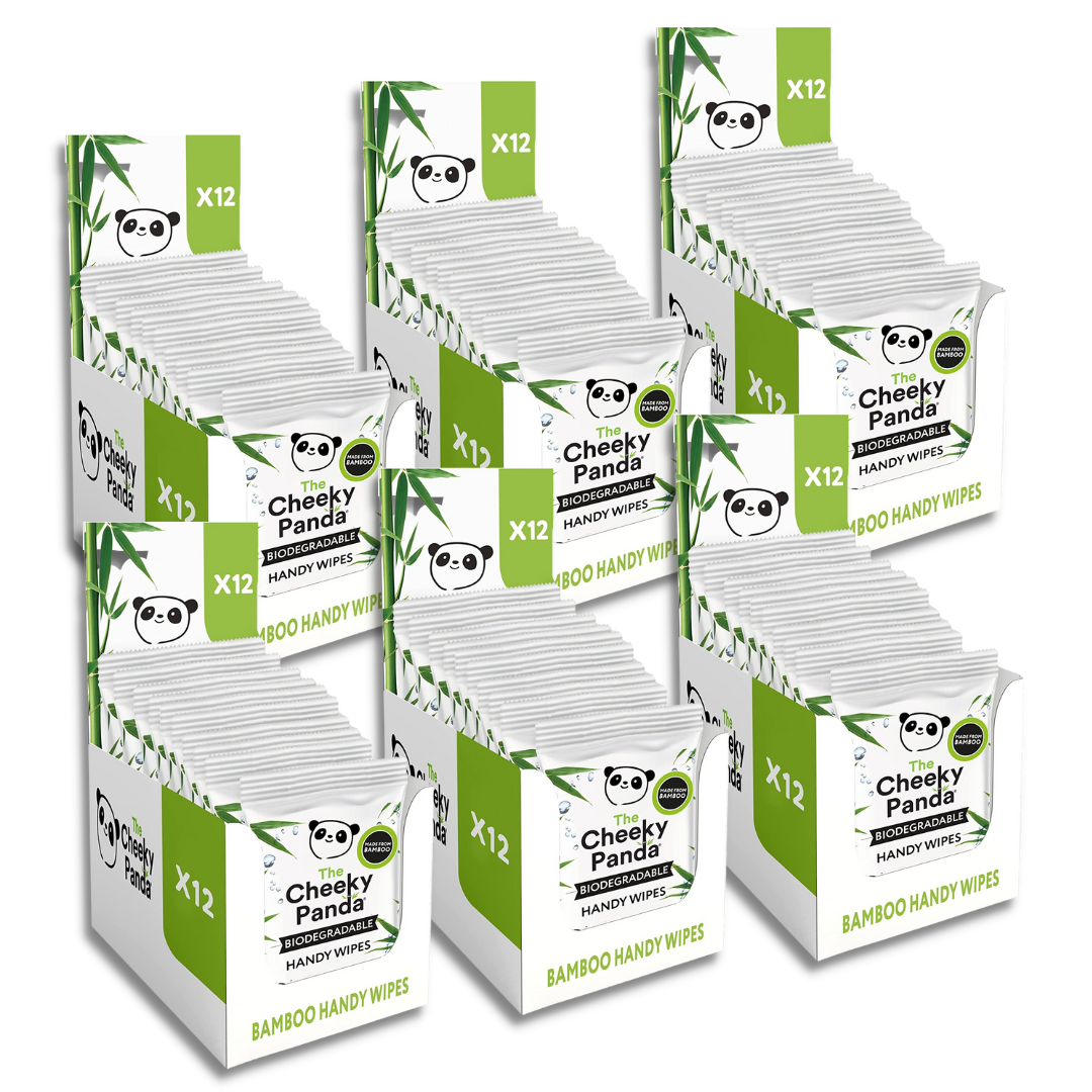 Biodegradable Handy Wipes - Cheeky Panda