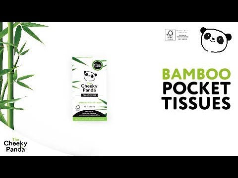 Bamboo Pocket Tissues Box  | 96 Packs