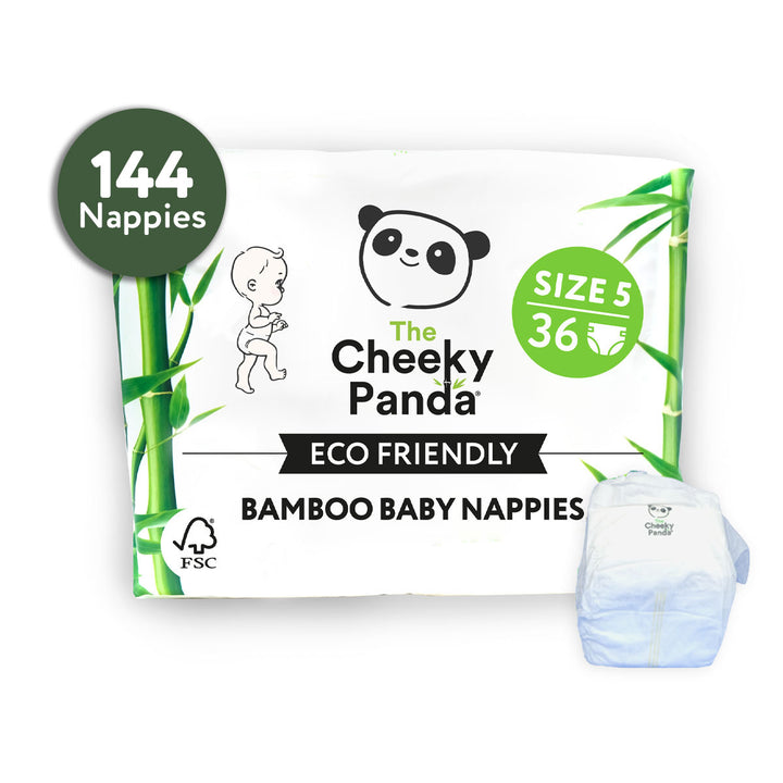 NEW! Eco Friendly Bamboo Nappies | 4 packs - The Cheeky Panda | Sustainable Bamboo Toilet Paper & More! 